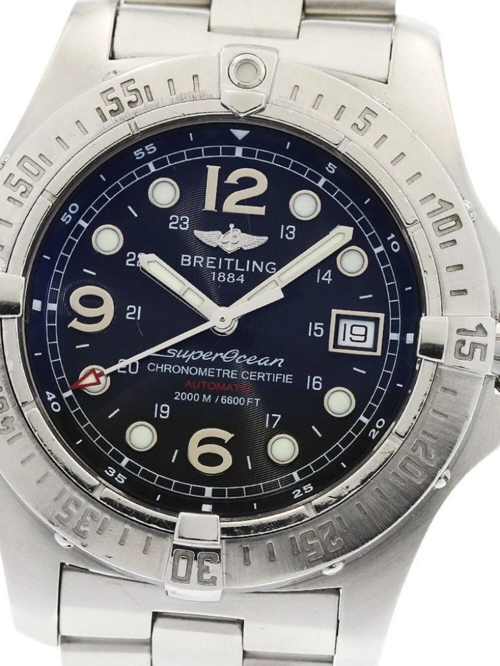BREITLING Super Ocean Steel Fish A17390 Automatic Men's Watch_962188